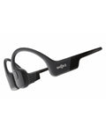 SHOKZ OpenRun Bone Conduction Open-Ear Bluetooth Sport Headphones, Running Workout Bundle with Waterproof Carrying Case & Sweat Headband, IP67 Sweat Resistant, 8H Playtime, Mic, Black