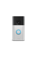 Ring Battery Doorbell, Home or business security with Head-to-Toe video, Live View with Two-Way Talk, and Motion Detection & Alerts, Satin Nickel
