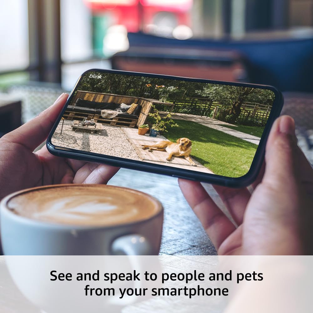 Blink Outdoor 4 – Wireless smart security camera, two-year battery life, two-way talk. Required Sync Module not included – Add-on camera