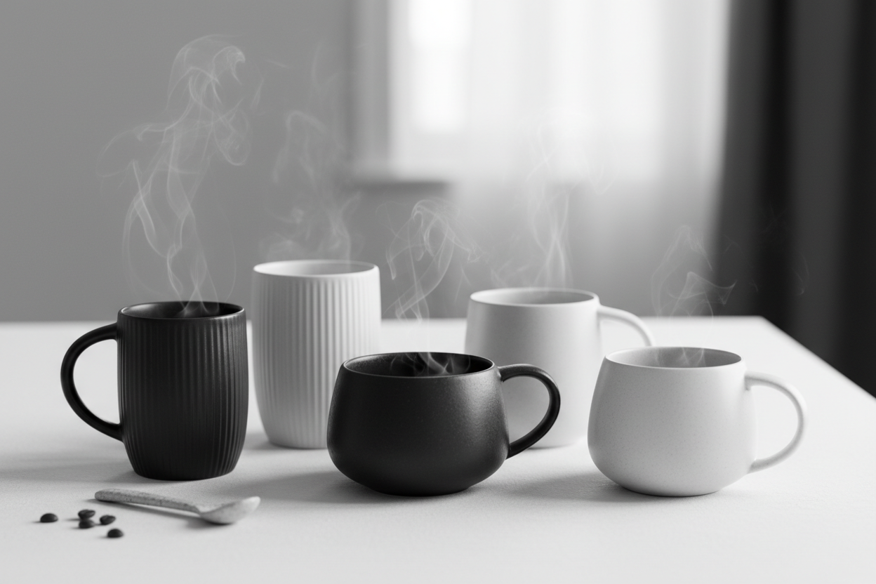 Ceramic Coffee Mugs Banner